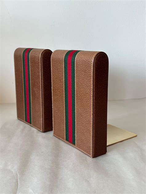 Classic Gucci Bookends For Sale at 1stDibs